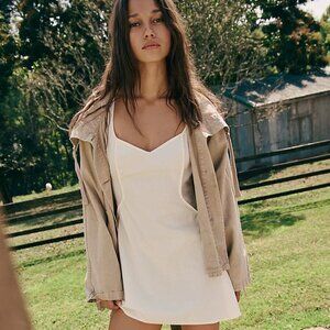 FREE PEOPLE FOREVER FANCY MINI DRESS